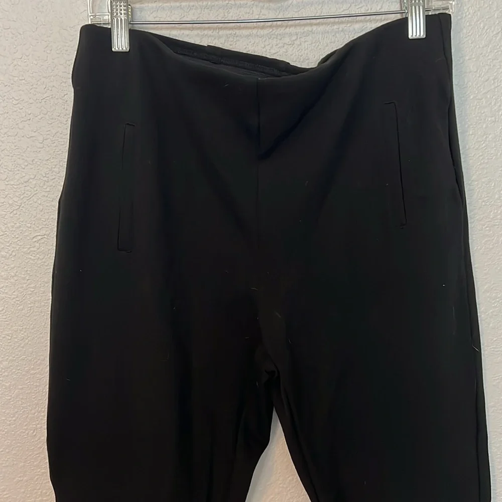 Chico’s Ponte Pull On Pants Style 802992 Black Size 1.5/10 - Picture 6 of 9